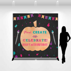 Lofaris Paint Create Celebrate Custom 10Th Birthday Backdrop