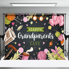 Lofaris Painted Old Man Items Happy Grandparents Backdrop