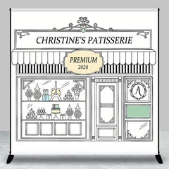 Lofaris Paris Patisserie Crafts Custom Birthday Backdrop