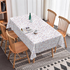 Lofaris Pastoral Flowers Dining Room Rectangle Tablecloth