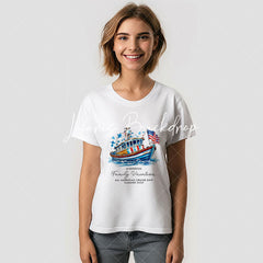 Lofaris Patriotic Cruise Ship Custom Family Vacation T-Shirt