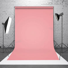 Lofaris Peach Pink Baby Girl Shoot Studio Solid Backdrop