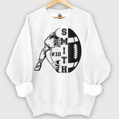 Lofaris Personalized Football Sweatshirt Game Day Shirt - Season