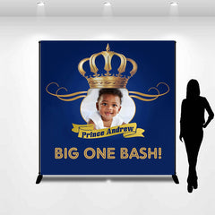 Lofaris Personalized Big One Bash Crown Prince Birthday Backdrop