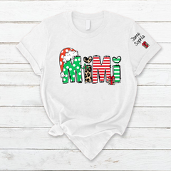 Lofaris Personalized Christmas Gift Mimi And Kids T-Shirt