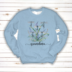 Lofaris Personalized Grandma Grandkids Mother?¡¥s Day Sweatshirt