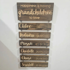 Lofaris Personalized Hanging Decor Sign Grandma Christmas Gifts