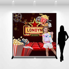 Lofaris Personalized Hollywood Now Showing Party Backdrop