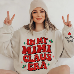 Lofaris Mimi Christmas Sweatshirt In My Claus Era