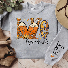 Lofaris Personalized Love grandmalife Autumn CL01 Sweatshirt