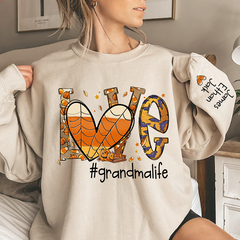 Lofaris Personalized Love grandmalife Autumn CL01 Sweatshirt