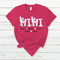 Lofaris Personalized Lovely Mimi Bunny Easter Days T-Shirt