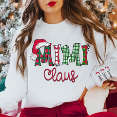 Lofaris Personalized Mimi Claus Winter Christmas Sweatshirt