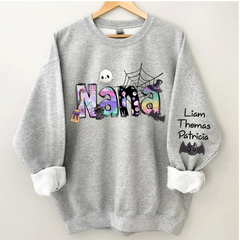 Lofaris Personalized Nana And Kids Halloween CTH01 Sweatshirt