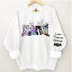 Lofaris Personalized Nana And Kids Halloween CTH01 Sweatshirt