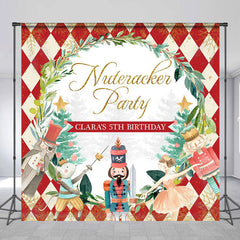 Lofaris Personalized Nutcracker Party Birthday Backdrop