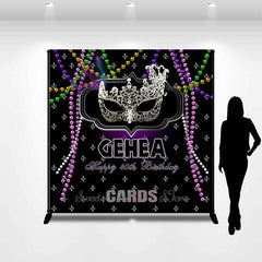 Lofaris Personalized Pearls 40Th Costume Birthday Backdrop