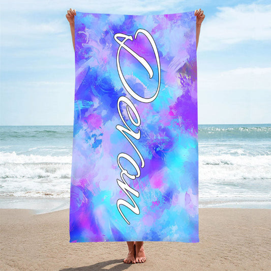 Independence Day Beach Towel Polyester Beach Towel Kitchen Towels