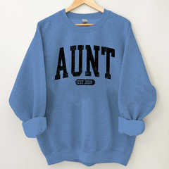 Lofaris Personalized Simple 2024 Aunt And Uncles Day Sweatshirt