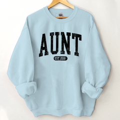 Lofaris Personalized Simple 2024 Aunt And Uncles Day Sweatshirt