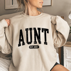 Lofaris Personalized Simple 2024 Aunt And Uncles Day Sweatshirt