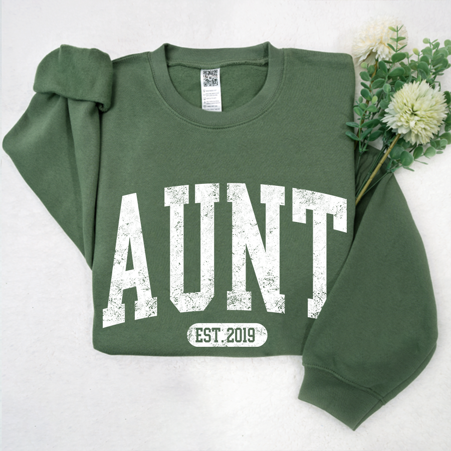 Lofaris Personalized Simple 2024 Aunt And Uncles Day Sweatshirt