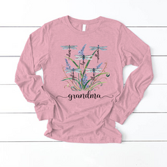 Lofaris Personalized Sweet Family Gift Dragonfly Longsleeve