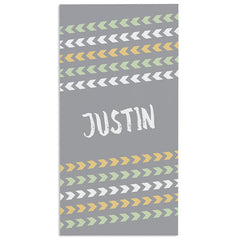 Lofaris Personalized Tribal Inspired Beach Towel With Name