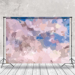 Lofaris Pink Blue Textured Graffiti Wall Backdrop For Photo