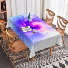 Lofaris Pink Purple Romantic Sky Party Rectangle Tablecloth