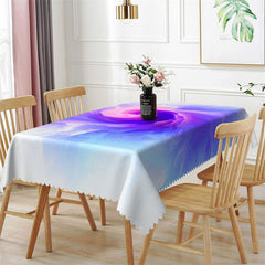 Lofaris Pink Purple Romantic Sky Party Rectangle Tablecloth