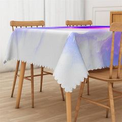 Lofaris Pink Purple Romantic Sky Party Rectangle Tablecloth