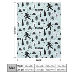 Lofaris Primitive Man Cedars Step And Repeat Custom Blanket