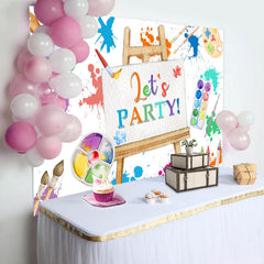 Lofaris Printing Color Graffiti Artboard Party Backdrop