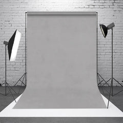 Lofaris Professional Solid Grey Portrait Backdrop For Studio