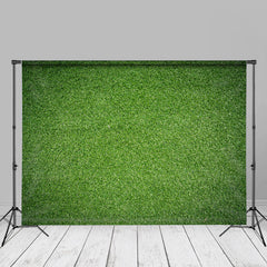 Lofaris Pure Green Sod Sport Style Backdrop For Photo Booth