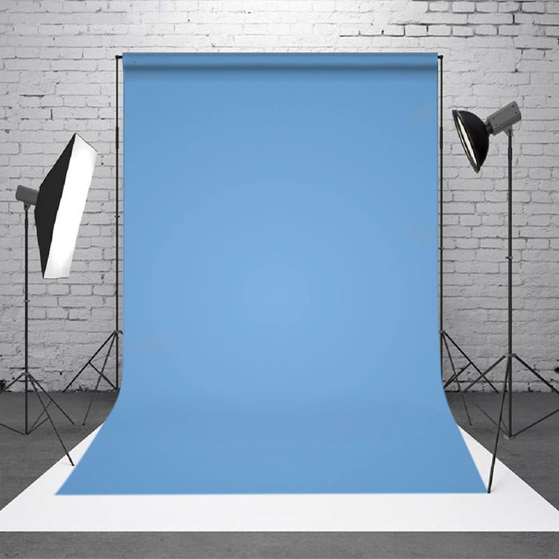 Lofaris Pure Light Blue Professional Portrait Photo Backdrop