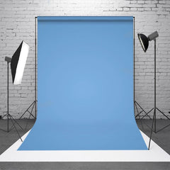 Lofaris Pure Light Blue Professional Portrait Photo Backdrop