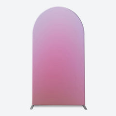 Lofaris Pure Pink Dim Light Hazy Arch Photography Backdrop