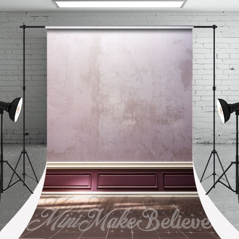 Lofaris Purple Abstract Texture Wall Floor Sweep Backdrop