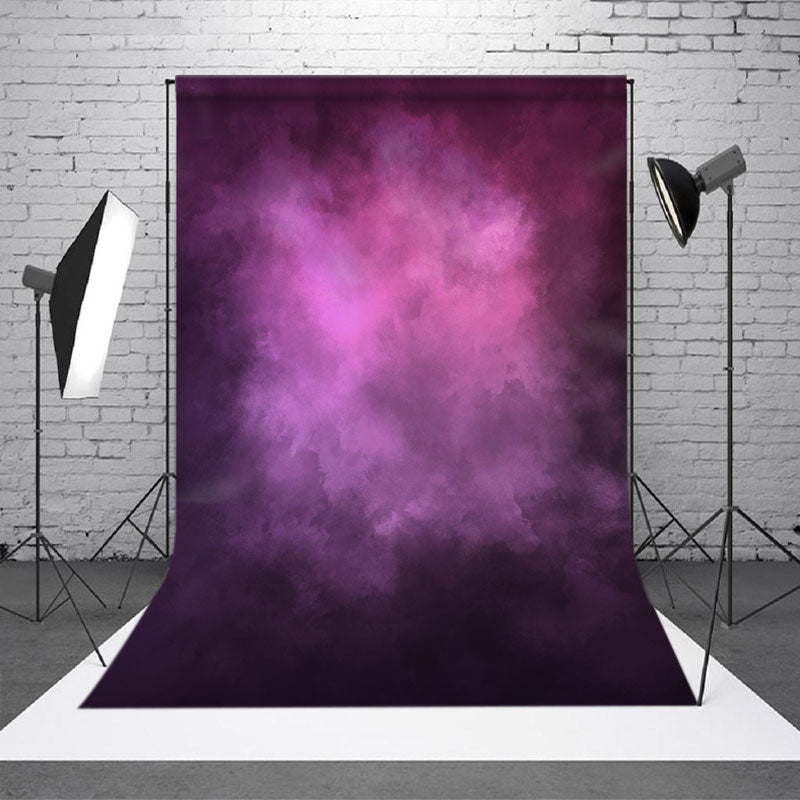 Lofaris Purple Foggy Painting Texture Photography Backdrop