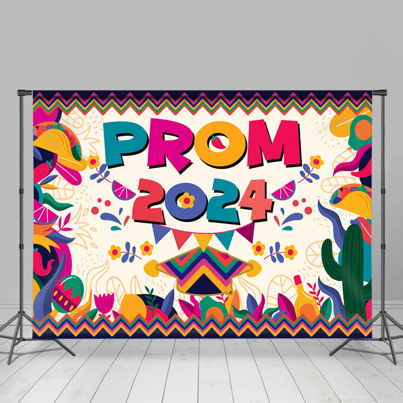 Lofaris Rainbow Stripes Easter Theme Beige Prom 2024 Backdrop