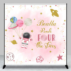 Lofaris Ready Four The Stars Galaxy Custom Birthday Backdrop