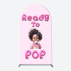 Lofaris Ready to Pop Chewing Gum Birthday Party Arch Backdrop