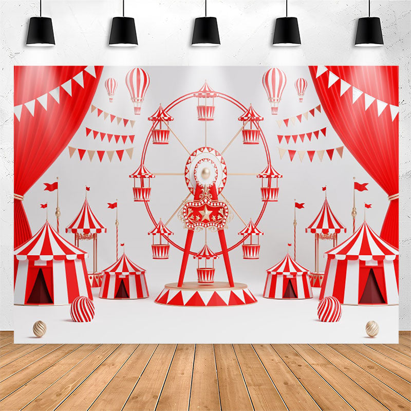 The Amazing Digital Circus Birthday Backdrop Banner Vinyl Party Supplies  5x3ft