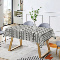 Lofaris Regular Pattern Rectangle Tablecloth For Kitchen