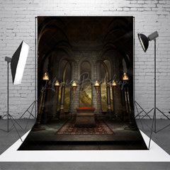 Lofaris Retro Marble Building Sacrifice Photography Backdrop