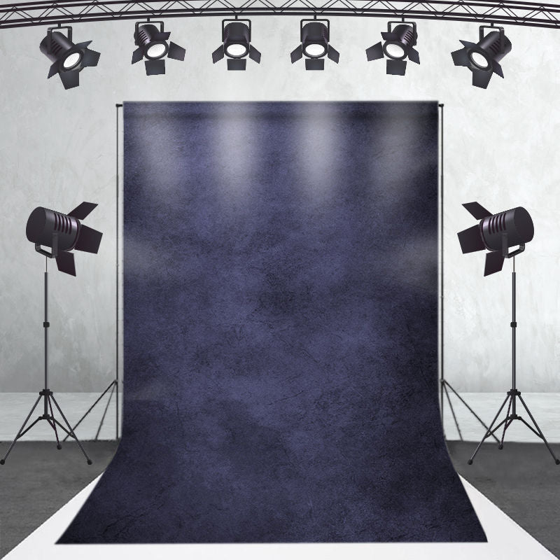 Lofaris Retro Purple Blue Abstract Textured Photo Backdrop