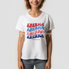 Lofaris Retro Vintage 4th of July Family Gathering T-Shirt