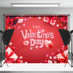 Lofaris Romantic Gifts Hearts Red Valentines Day Backdrop